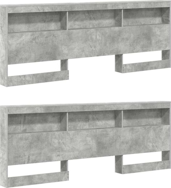 VidaXL Knihovna postel 180 x 200 cm Kompozitní dřevo [3335746] Barva: Bílá