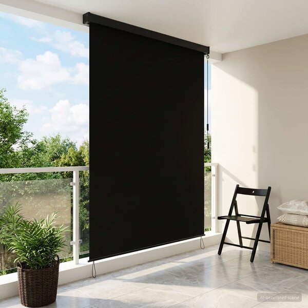VidaXL Roleta 180 x 250 cm Textil a hliník [42037201] Barva: krémová