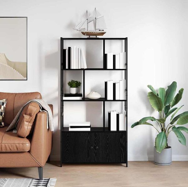VidaXL Knihovna 80 x 30 x 155,5 cm Kompozitní dřevo [868442] Barva: kouřový dub