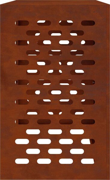 VidaXL Ochrana klimatizace Stříbrná 110 x 50 x 80 cm [865910] Barva: antracitová