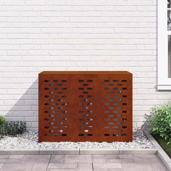 VidaXL Ochrana klimatizace Stříbrná 110 x 50 x 80 cm [865910] Barva: antracitová
