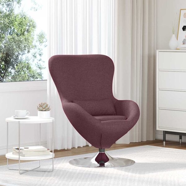 VidaXL Vajíčkové křeslo textil [42002742] Barva: Tmavě šedá