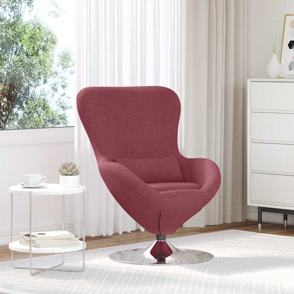 VidaXL Vajíčkové křeslo textil [42002742] Barva: Tmavě šedá