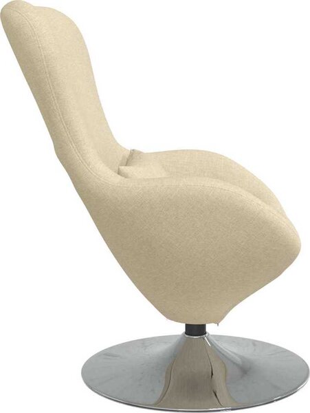 VidaXL Vajíčkové křeslo textil [42002742] Barva: Tmavě šedá