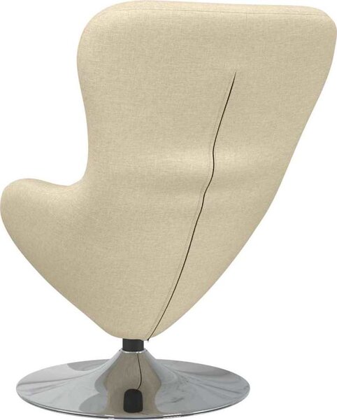 VidaXL Vajíčkové křeslo textil [42002742] Barva: Tmavě šedá