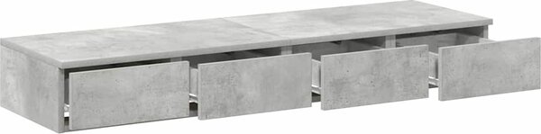 VidaXL Zásuvky pod postel 120 x 36,5 x 16,5 cm [866942] Barva: Bílá