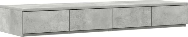 VidaXL Zásuvky pod postel 120 x 36,5 x 16,5 cm [866942] Barva: Bílá
