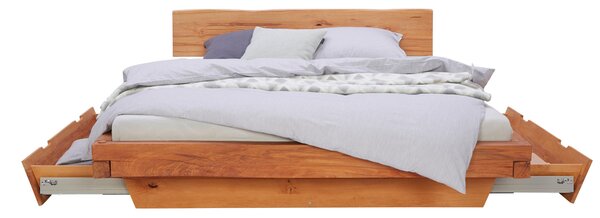 TRÁMOVÁ POSTEL, 180/200 cm, barvy buku Linea Natura - Manželské postele