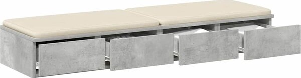 VidaXL Zásuvky pod postel 120 x 36,5 x 16,5 cm [866942] Barva: Bílá