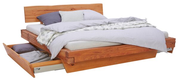 ÚLOŽNÝ PROSTOR POD POSTEL, 145/23,5/77 cm, buk Linea Natura - Kostry postelí & díly k postelím