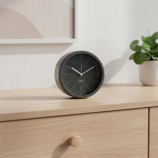 Stolní hodiny Home Styling Collection modré 15 cm