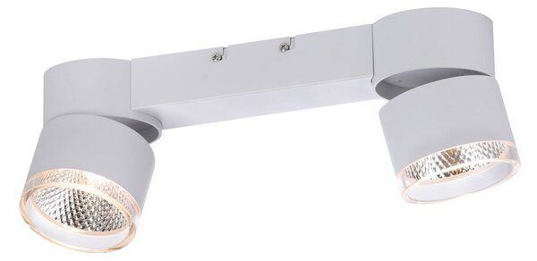 Stropní Lampa PURE, Nola, stmívatelné, Bílá, Obývací pokoj, Kov, Moderní