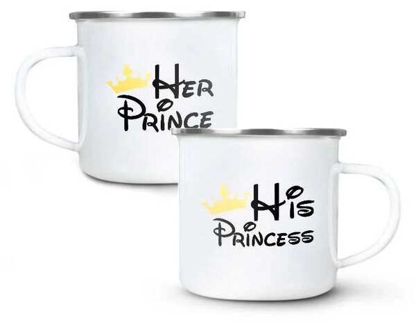 Sablio Plecháčky Princ a princess: 2ks 300ml