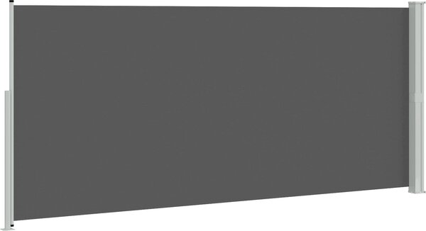 VidaXL Výsuvná boční markýza Obdélníkový 220 x 300 cm Polyester [42035321] Barva: antracitová