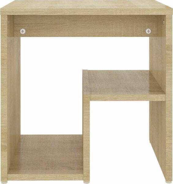 VidaXL Noční stolek 40 x 30 x 40 cm kompozitní dřevo [806344] Barva: Staré dřevo