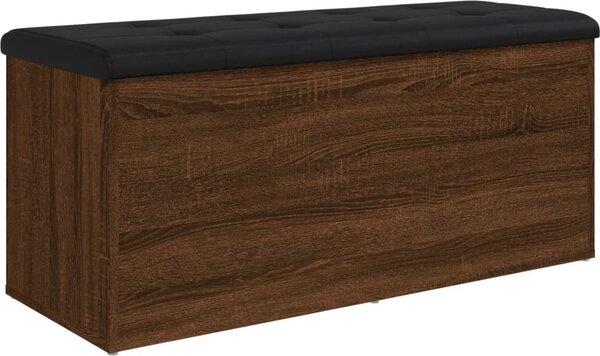VidaXL Úložná lavice 102 x 42 x 45 cm kompozitní dřevo [835055] Barva: Betonová šedá