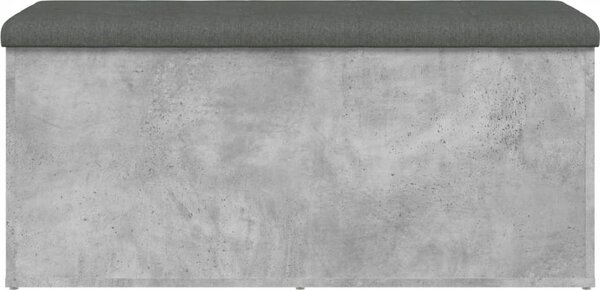 VidaXL Úložná lavice 102 x 42 x 45 cm kompozitní dřevo [835055] Barva: Betonová šedá