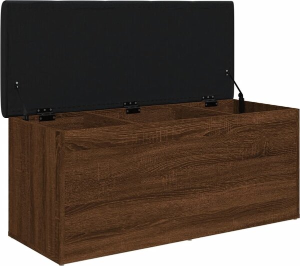 VidaXL Úložná lavice 102 x 42 x 45 cm kompozitní dřevo [835055] Barva: Betonová šedá