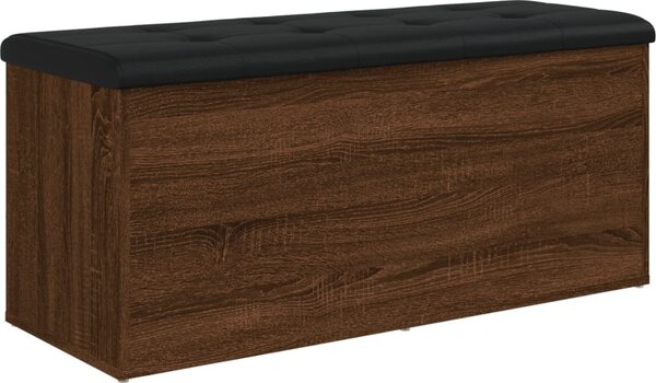VidaXL Úložná lavice 102 x 42 x 45 cm kompozitní dřevo [835055] Barva: Betonová šedá