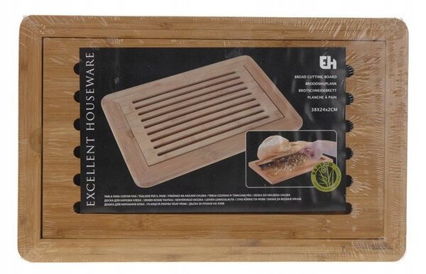 Prkénko na krájení chleba Excellent Houseware dřevěné 1 ks