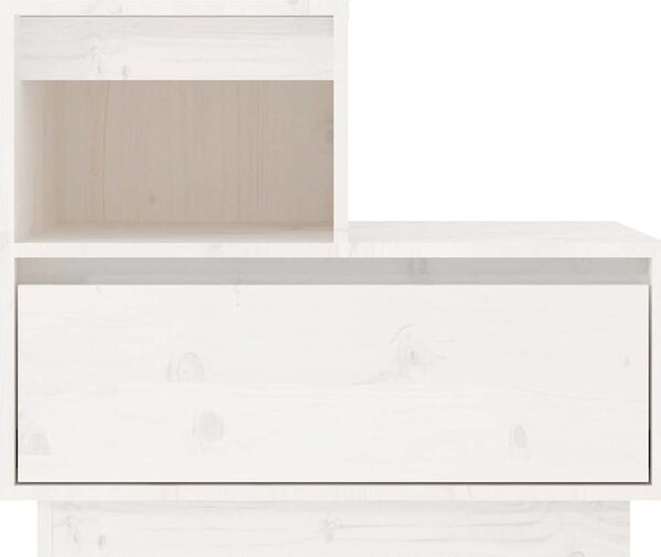VidaXL Noční stolek 60 x 34 x 51 cm masivní borové dřevo [814376] Barva: Přírodní