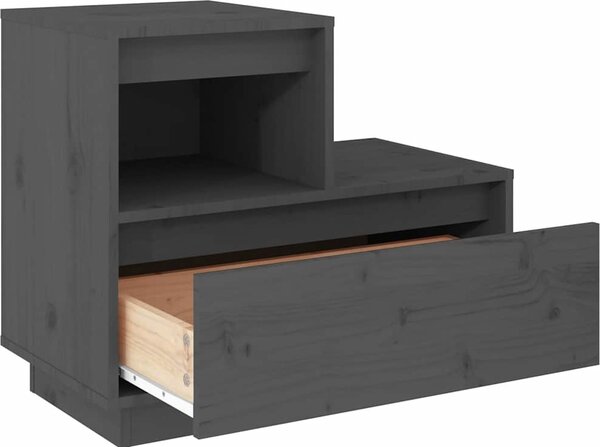 VidaXL Noční stolek 60 x 34 x 51 cm masivní borové dřevo [814376] Barva: Přírodní
