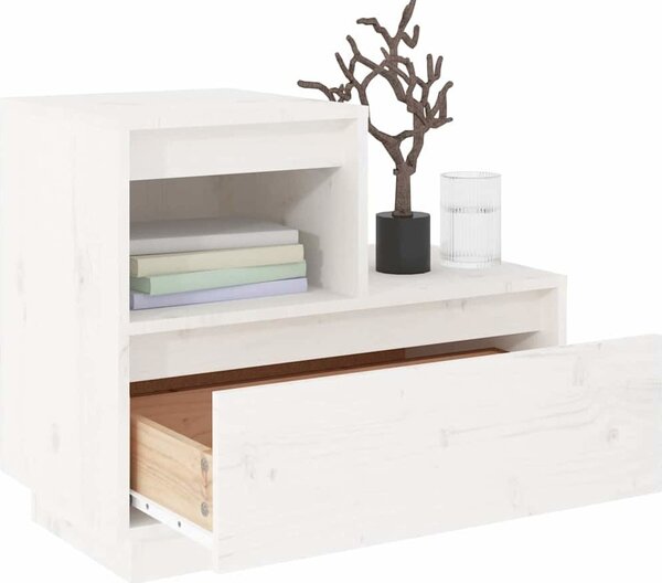 VidaXL Noční stolek 60 x 34 x 51 cm masivní borové dřevo [814376] Barva: Přírodní