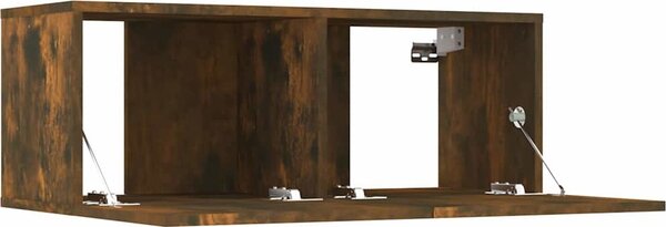 VidaXL TV skříňky 2 ks 80 x 30 x 30 cm kompozitní dřevo [820463] Barva: Bílá