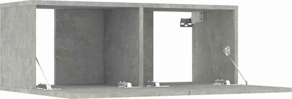 VidaXL TV skříňky 2 ks 80 x 30 x 30 cm kompozitní dřevo [820463] Barva: Bílá