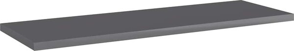VidaXL Nástěnné police 4 ks 60x20x1,5 cm kompozitní dřevo [805230] Barva: Betonová šedá