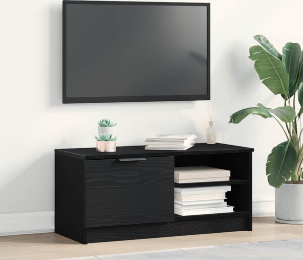 VidaXL TV skříňka 80x35x36,5 cm kompozitní dřevo [817117] Barva: Černý dub