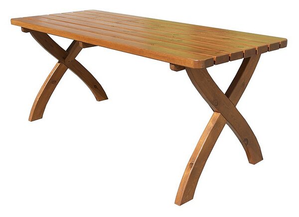 Masivní dřevěná sestava z borovice 1+2 lakovaná 40 mm (různé délky) 160 cm