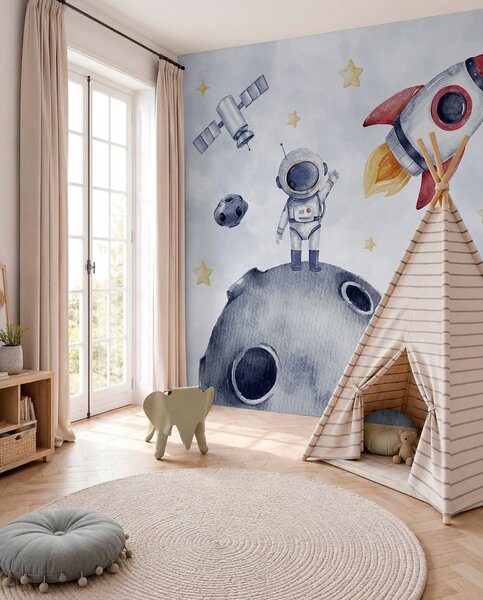 Fototapety Astronauti ve vesmíru, Fototapety space, w01461 : uwalls.cz