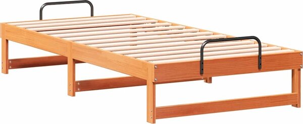 VidaXL Rám postele 90 x 190 cm Masivní borové dřevo [873153] Barva: Přírodní