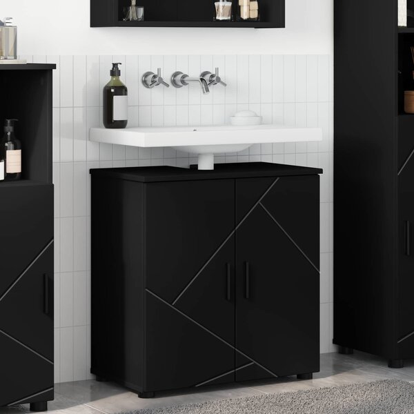 VidaXL Koupelnová skříň 61 x 35 x 64 cm [883293] Barva: Betonová šedá