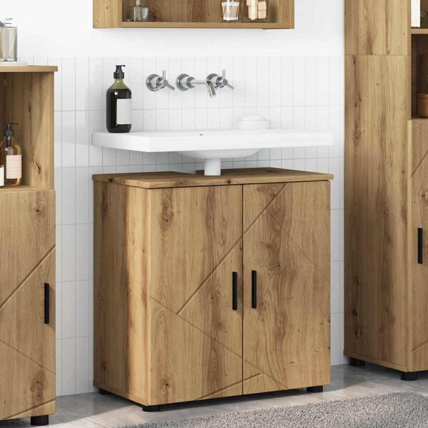 VidaXL Koupelnová skříň 61 x 35 x 64 cm [883293] Barva: Betonová šedá