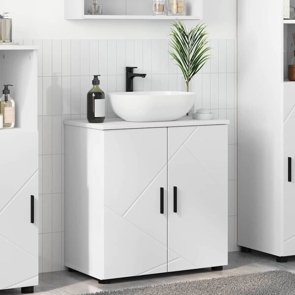 VidaXL Koupelnová skříň 61 x 35 x 64 cm [883293] Barva: Betonová šedá