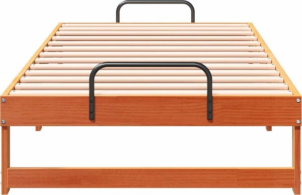 VidaXL Rám postele 90 x 190 cm Masivní borové dřevo [873153] Barva: Přírodní