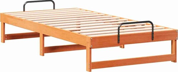VidaXL Rám postele 90 x 190 cm Masivní borové dřevo [873153] Barva: Přírodní