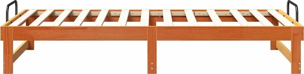 VidaXL Rám postele 90 x 190 cm Masivní borové dřevo [873153] Barva: Přírodní