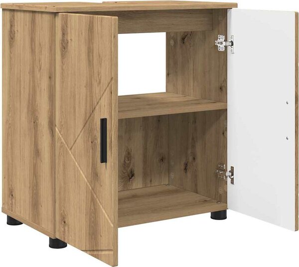 VidaXL Koupelnová skříň 61 x 35 x 64 cm [883293] Barva: Betonová šedá