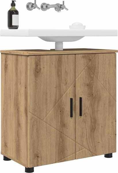 VidaXL Koupelnová skříň 61 x 35 x 64 cm [883293] Barva: Betonová šedá