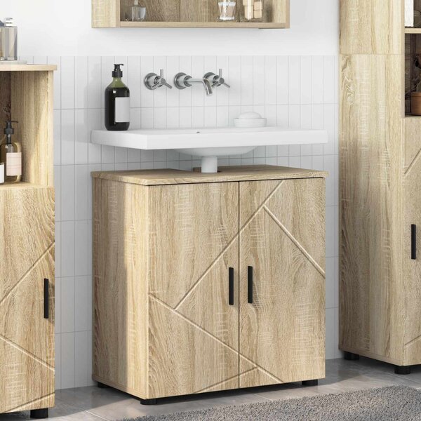 VidaXL Koupelnová skříň 61 x 35 x 64 cm [883293] Barva: Betonová šedá