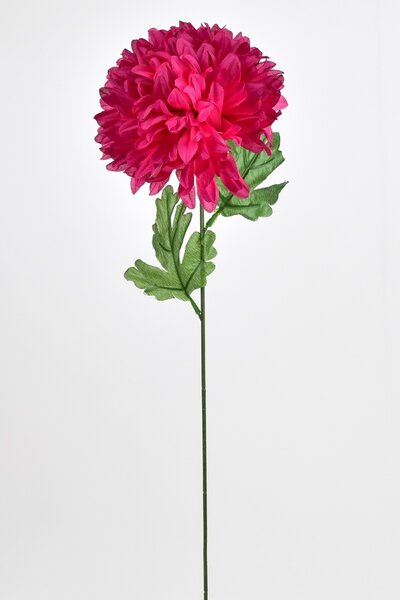 Umělá květina Chrysantéma 50 cm, červená