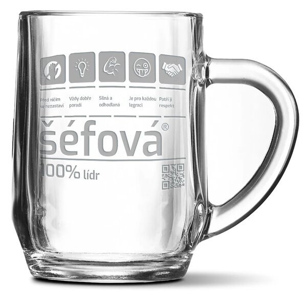 Sablio Půllitr Šéfová: 0,5