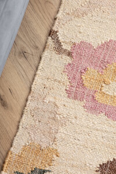 ELLE Decoration, Kusový koberec Violette 106259 Cream/Multi z kolekce Elle, 120x170, vícebarevná, kuchyně