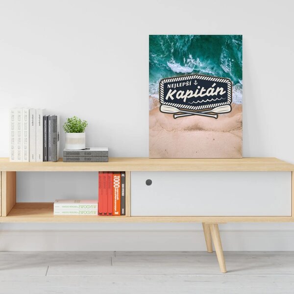 Sablio Dárková cedulka Nejlepší kapitán: 30x40 cm
