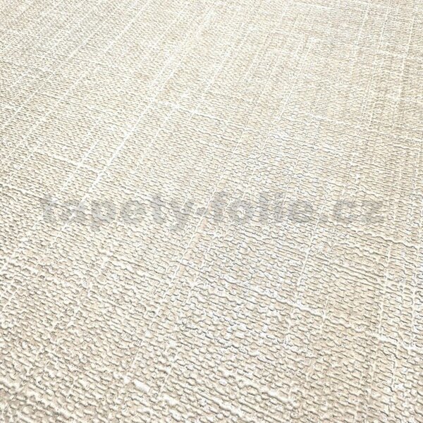 Vliesové tapety na zeď IMPOL Luna 10099-32, textilní struktura hnědá, rozměr 10,05 m x 0,53 m, ERISMANN