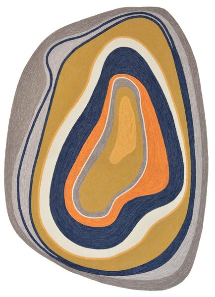 Outdoorový koberec B&C Habitat Aura ochre 477306 140x200 cm