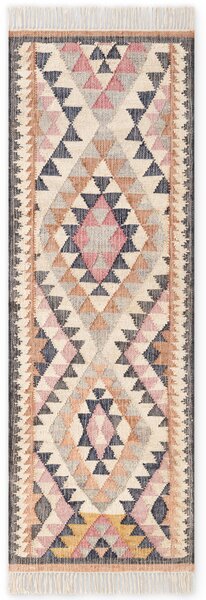 ELLE Decoration, Běhoun Parsa 106260 Cream/Multi z kolekce Elle, 80x200, vícebarevná, kuchyně
